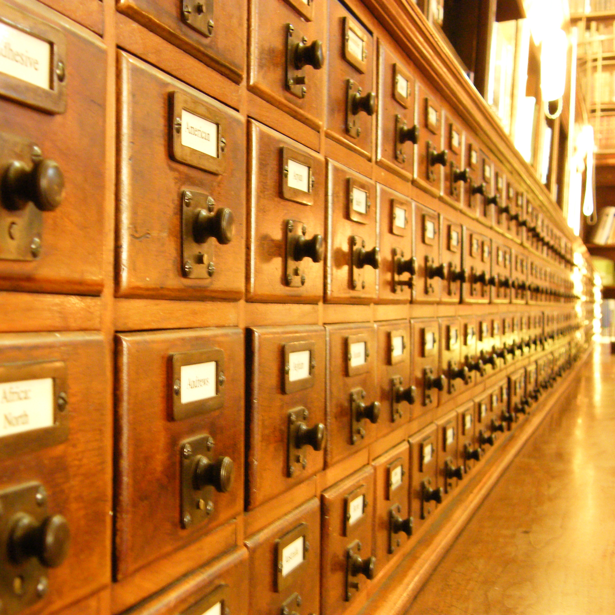 Library Card Catalog